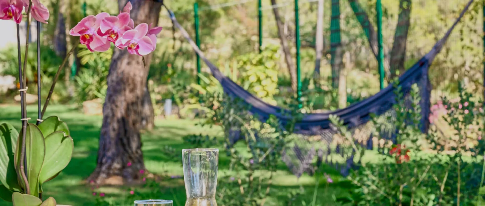 Gay men-only guesthouse with peaceful garden and forest surroundings near Sitges Barcelona