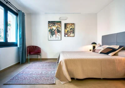 luxury suite at gay men-only guesthouse close to Sitges with forest views