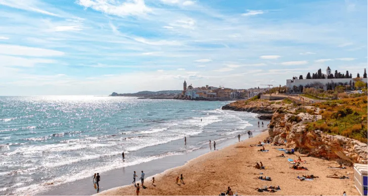 Things to Do Near Sitges – gay beaches near gay men-only guesthouse with Mediterranean views by Barcelona